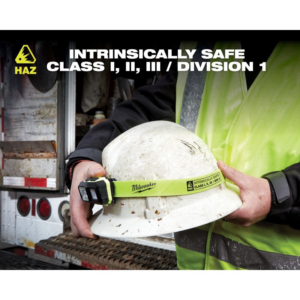 Milwaukee Intrinsically Safe Spot/Flood Headlamp from GME Supply